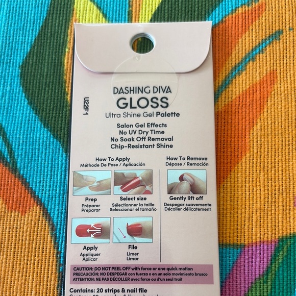Dashing Diva Gloss Gel Nail Strips Desert Quartz - Picture 5 of 7